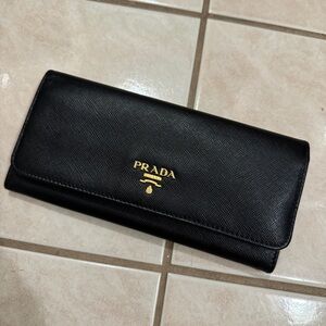 Prada long wallet